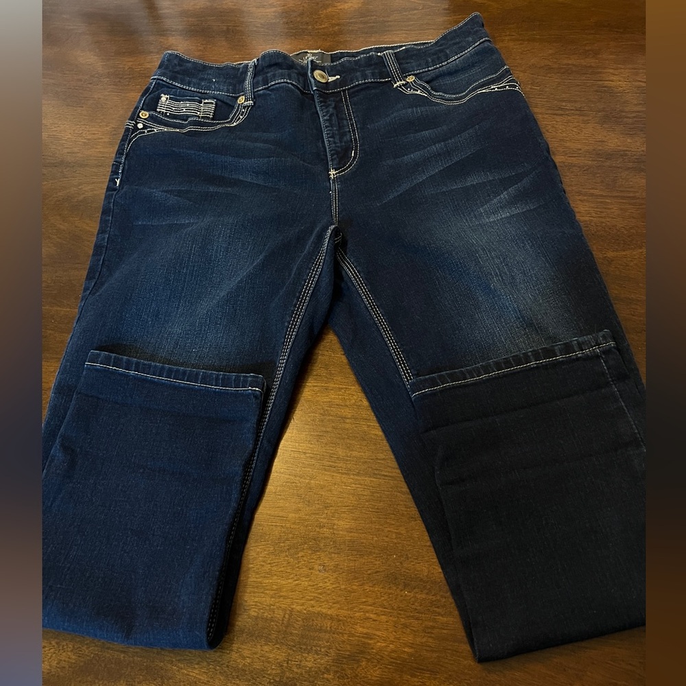 Chico’s Cropped Jeans - 1